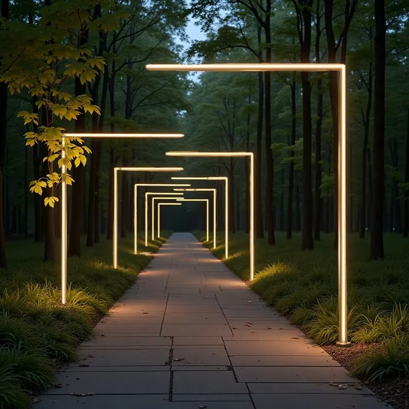Solar Powered LED Garden & Street Light – Outdoor Decorative Solar Landscape Lighting with Auto On/Off, IP65 Waterproof, for Garden, Pathway, Yard & Street