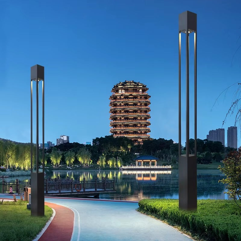 Solar Powered LED Garden & Street Light – Outdoor Decorative Solar Landscape Lighting with Auto On/Off, IP65 Waterproof, for Garden, Pathway, Yard & Street