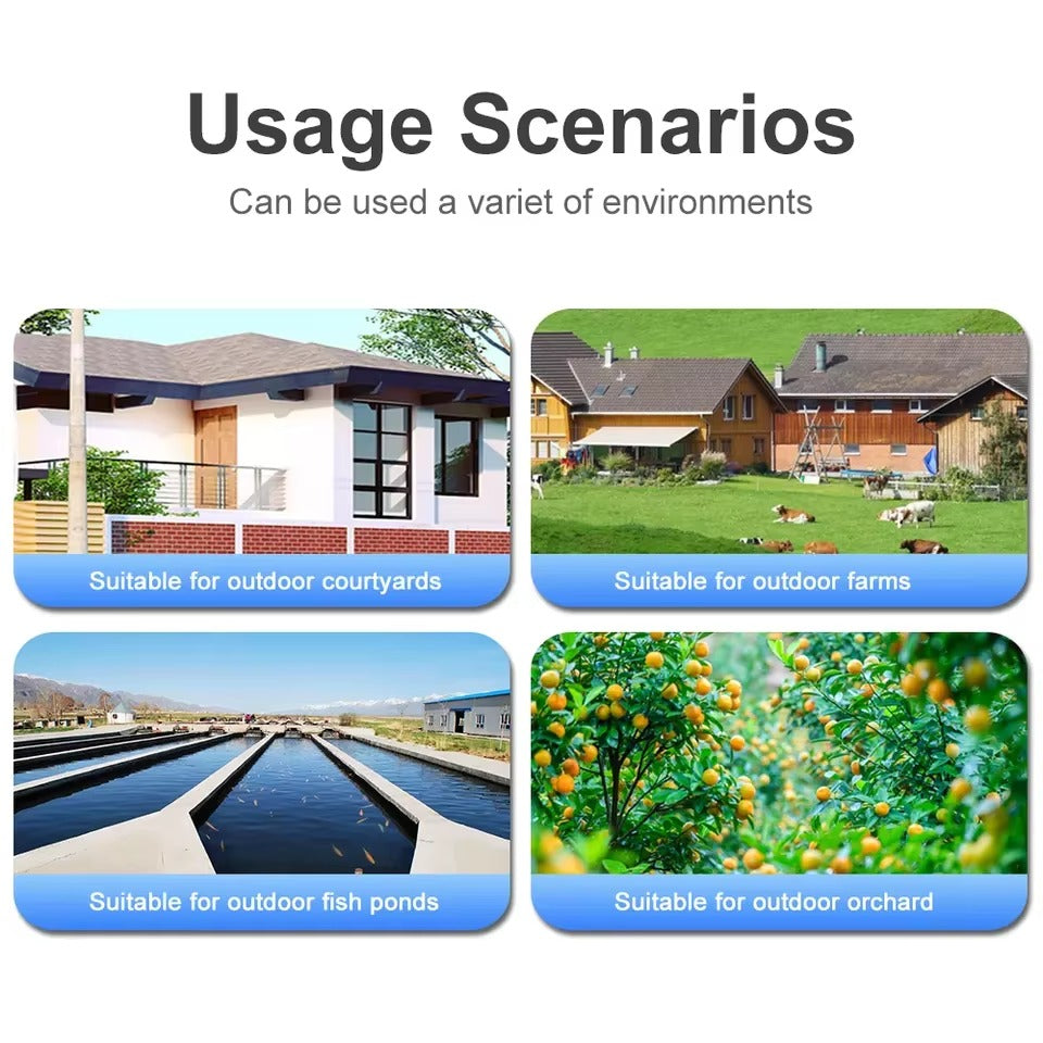 Outdoor Waterproof IP66 1080P Solar Battery Powered 4G PTZ Security Camera – CCTV Solar Camera, V380 & ICSee Compatible