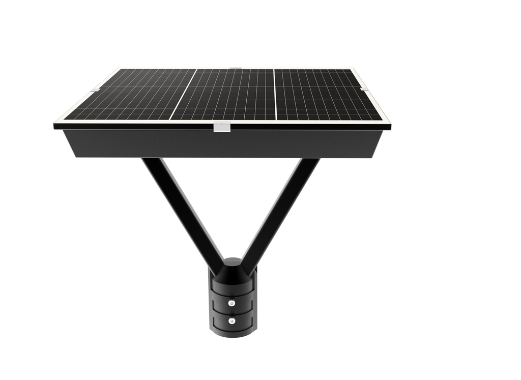 Modern Solar Powered Aluminum Outdoor Garden Light | IP65 LED | Remote Control | LiFePO4 Battery