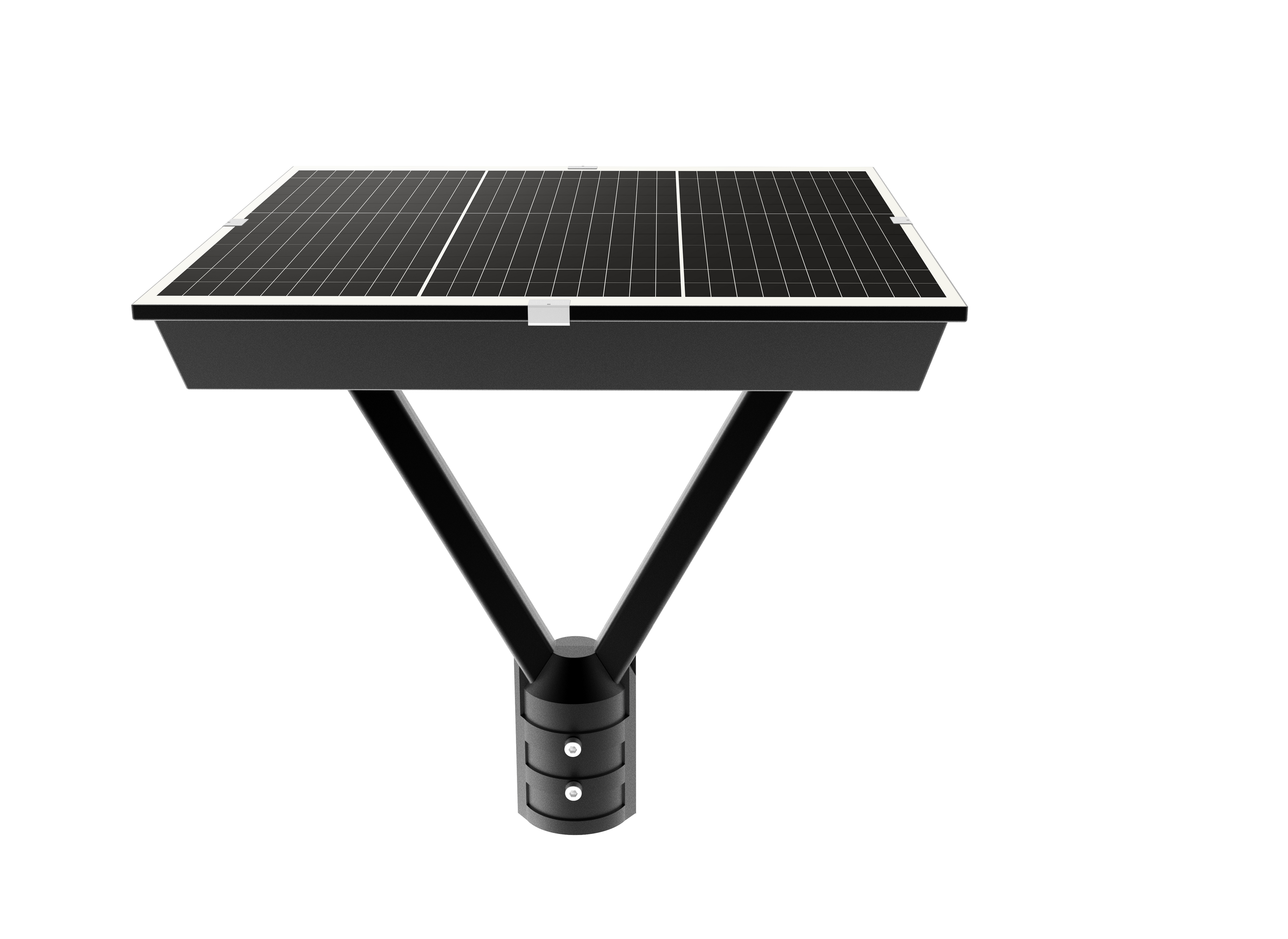 Modern Solar Powered Aluminum Outdoor Garden Light | IP65 LED | Remote Control | LiFePO4 Battery